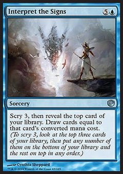 Interpret the Signs⁣ - Journey into Nyx⁣ (Uncommon)⁣ [43]
