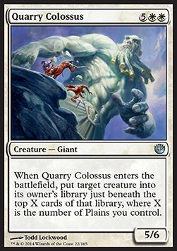 Quarry Colossus⁣ - Journey into Nyx⁣ (Uncommon)⁣ [22]
