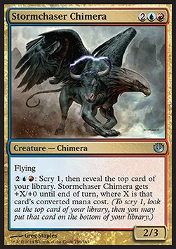 Stormchaser Chimera⁣ - Journey into Nyx⁣ (Uncommon)⁣ [156]