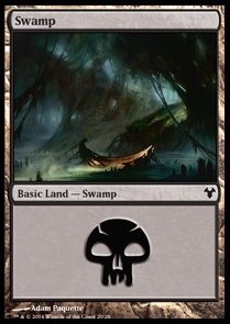Swamp⁣ - Modern Event Deck 2014⁣ (Land)⁣ [20]