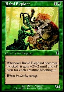 Rabid Elephant - Odyssey (Common) [ODY-263]
