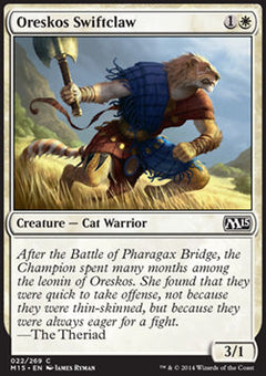Oreskos Swiftclaw⁣ - Magic 2015⁣ (Common)⁣ [22]