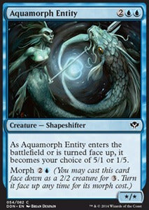 Aquamorph Entity⁣ - Duel Decks: Speed vs. Cunning⁣ (Common)⁣ [54]