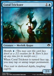 Coral Trickster⁣ - Duel Decks: Speed vs. Cunning⁣ (Common)⁣ [44]