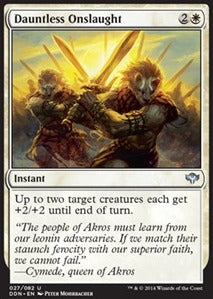 Dauntless Onslaught⁣ - Duel Decks: Speed vs. Cunning⁣ (Uncommon)⁣ [27]
