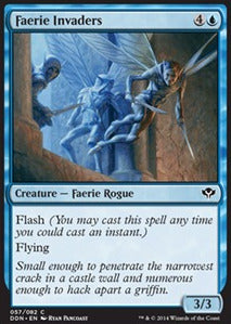 Faerie Invaders⁣ - Duel Decks: Speed vs. Cunning⁣ (Common)⁣ [57]