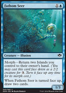 Fathom Seer⁣ - Duel Decks: Speed vs. Cunning⁣ (Common)⁣ [45]
