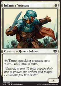Infantry Veteran⁣ - Duel Decks: Speed vs. Cunning⁣ (Common)⁣ [3]