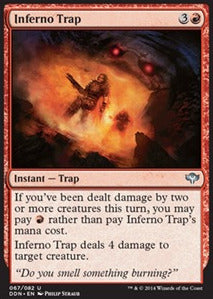 Inferno Trap⁣ - Duel Decks: Speed vs. Cunning⁣ (Uncommon)⁣ [67]