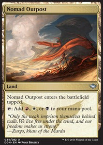 Nomad Outpost⁣ - Duel Decks: Speed vs. Cunning⁣ (Uncommon)⁣ [34]
