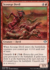 Scourge Devil⁣ - Duel Decks: Speed vs. Cunning⁣ (Uncommon)⁣ [18]