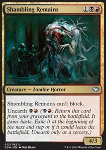 Shambling Remains⁣ - Duel Decks: Speed vs. Cunning⁣ (Uncommon)⁣ [12]