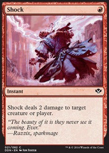 Shock⁣ - Duel Decks: Speed vs. Cunning⁣ (Common)⁣ [21]