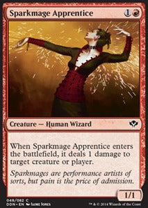 Sparkmage Apprentice⁣ - Duel Decks: Speed vs. Cunning⁣ (Common)⁣ [48]