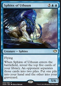 Sphinx of Uthuun⁣ - Duel Decks: Speed vs. Cunning⁣ (Rare)⁣ [59]