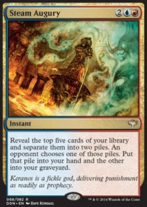 Steam Augury⁣ - Duel Decks: Speed vs. Cunning⁣ (Rare)⁣ [68]