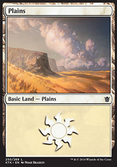 Plains (V.1)⁣ - Khans of Tarkir⁣ (Land)⁣ [250]