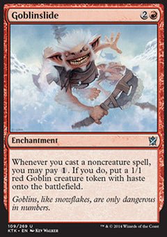 Goblinslide⁣ - Khans of Tarkir⁣ (Uncommon)⁣ [109]