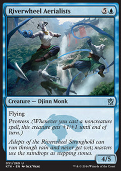 Riverwheel Aerialists⁣ - Khans of Tarkir⁣ (Uncommon)⁣ [51]