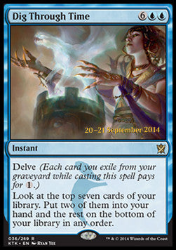 Dig Through Time⁣ - Khans of Tarkir: Promos⁣ (Rare)