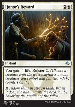 Honor's Reward⁣ - Fate Reforged⁣ (Uncommon)⁣ [14]