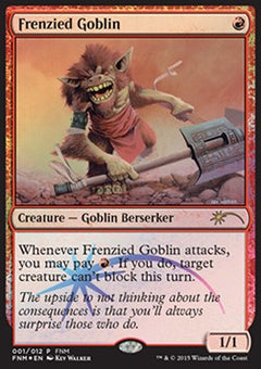 Frenzied Goblin⁣ - Friday Night Magic Promos⁣ (Rare)