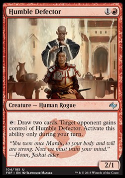 Humble Defector⁣ - Fate Reforged⁣ (Uncommon)⁣ [104]
