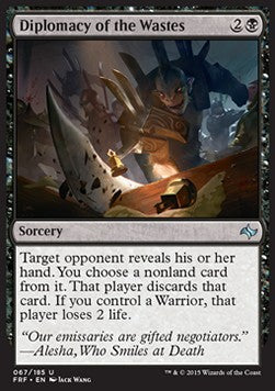 Diplomacy of the Wastes⁣ - Fate Reforged⁣ (Uncommon)⁣ [67]