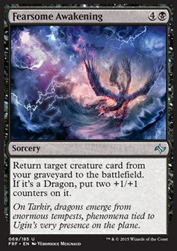 Fearsome Awakening⁣ - Fate Reforged⁣ (Uncommon)⁣ [69]