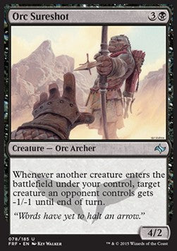 Orc Sureshot⁣ - Fate Reforged⁣ (Uncommon)⁣ [78]