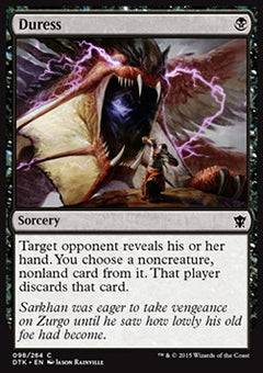 Duress⁣ - Dragons of Tarkir⁣ (Common)⁣ [98]