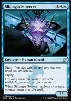 Silumgar Sorcerer⁣ - Dragons of Tarkir⁣ (Uncommon)⁣ [76]
