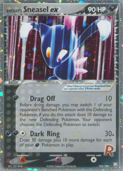Rocket's Sneasel ex⁣ - EX Team Rocket Returns⁣ (Ultra Rare)⁣ [103]