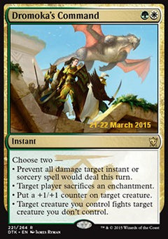 Dromoka's Command⁣ - Dragons Of Tarkir: Promos⁣ (Rare)⁣ [221]