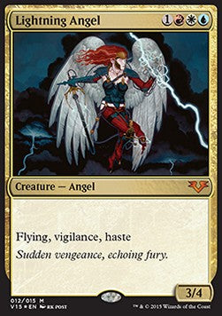 Lightning Angel⁣ - From the Vault: Angels⁣ (Mythic)⁣ [12]