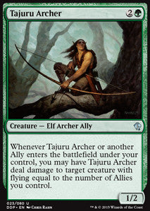 Tajuru Archer⁣ - Duel Decks: Zendikar vs. Eldrazi⁣ (Uncommon)⁣ [23]