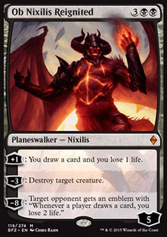 Ob Nixilis Reignited⁣ - Battle for Zendikar⁣ (Mythic)⁣ [119]