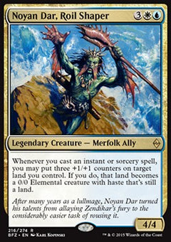 Noyan Dar, Roil Shaper⁣ - Battle for Zendikar⁣ (Rare)⁣ [216]