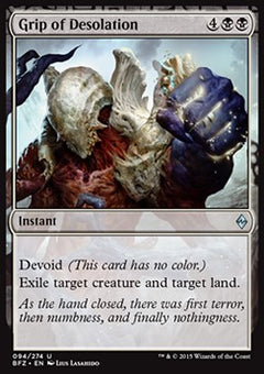 Grip of Desolation⁣ - Battle for Zendikar⁣ (Uncommon)⁣ [94]