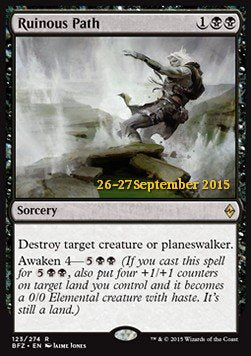 Ruinous Path⁣ - Battle for Zendikar: Promos⁣ (Rare)⁣ [123]