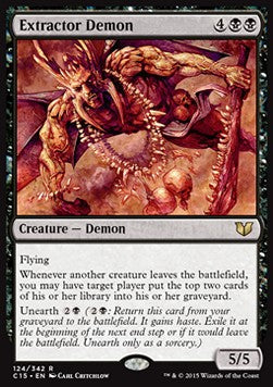 Extractor Demon⁣ - Commander 2015⁣ (Rare)⁣ [124]