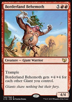 Borderland Behemoth⁣ - Commander 2015⁣ (Rare)⁣ [142]