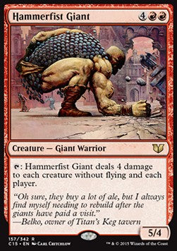 Hammerfist Giant⁣ - Commander 2015⁣ (Rare)⁣ [157]