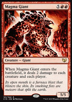 Magma Giant⁣ - Commander 2015⁣ (Rare)⁣ [161]