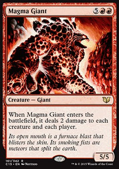 Magma Giant⁣ - Commander 2015⁣ (Rare)⁣ [161]