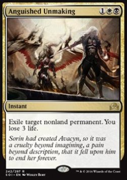 Anguished Unmaking⁣ - Shadows over Innistrad⁣ (Rare)⁣ [242]