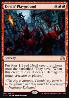 Devils' Playground⁣ - Shadows over Innistrad⁣ (Rare)⁣ [151]