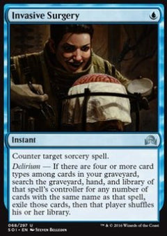 Invasive Surgery⁣ - Shadows over Innistrad⁣ (Uncommon)⁣ [68]