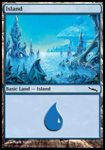 Island (V.1) - Mirrodin (Land) [MRD-291]