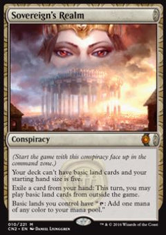 Sovereign's Realm⁣ - Conspiracy: Take the Crown⁣ (Mythic)⁣ [10]